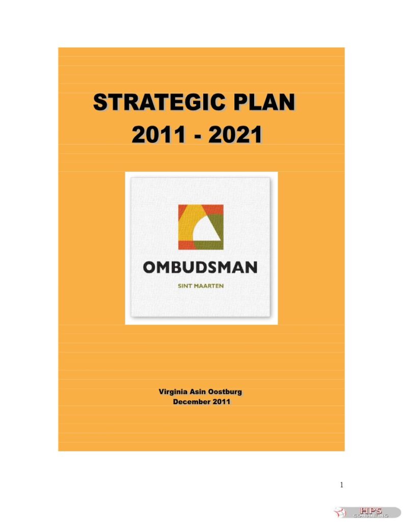 Strategic Plan December 2011