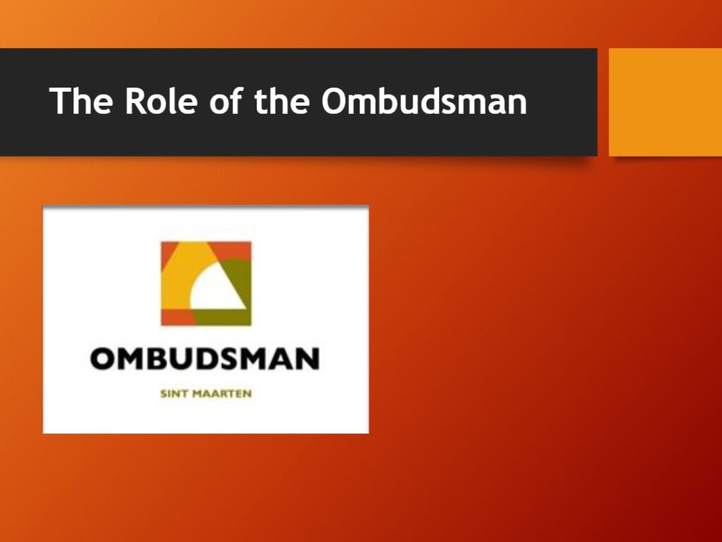 The role of the Ombudsman