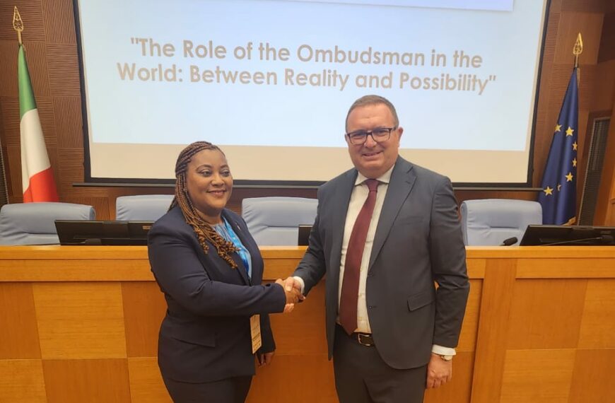 Ombudsman attends International Ombudsman Conference in Rome